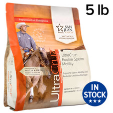 UltraCruz Equine Sperm Motility Enhancer Horse Supplement, 5 lb, Pellet (16 Day) picture