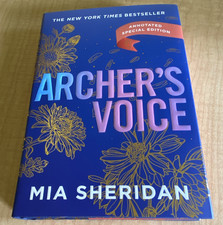 Archer's Voice (Special Edition, Annotated) by Mia Sheridan, Forever Romance HC picture