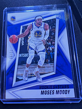 Panini 2021-22 Chronicles Rookies & Stars Moses Moody #107 Blue72/99 Warriors picture