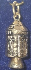 Vintage Balfour 10K Solid Gold Space Shuttle Charm - 6-gram weight picture