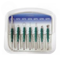 BONART 7 Assorted Dental GREEN Electrode Tips For ART-E1 Electrosurgery Medical picture