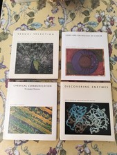 Scientific American Library Hardcover Book Lot 4 Volumes-Science Biology Cancer picture