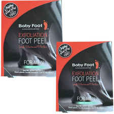 (2-Pack) Original Baby Foot Exfoliation Foot Peel 2.7oz. for Men (2-Treatments) picture