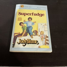 Vintage Superfudge Judy Blume Paperback Book 1980 Paperback  picture