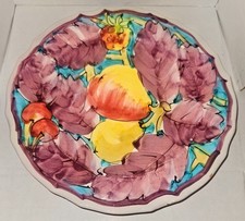 Vintage Hand Painted Italian Plate picture