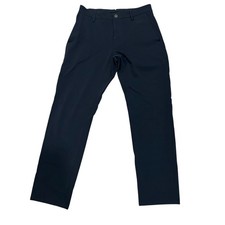 Boggi Milano B-Tech Mens Navy Blue Technical Stretch Trousers Size 46 IT 30 US picture