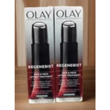 Olay Regenerist Face & Neck Lifting Treatment -Fragrance Free- 1.7oz ea 2 PK picture