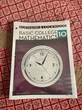 Basic College Mathematics: An Applied Approach (10th Edition) New Sealed picture