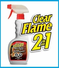 IMPERIAL CLEAR FLAME 2 in 1 Glass & Masonry Cleaner 16oz TOUGH ON SOOT #KK0047 picture
