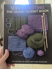 Vogue Knitting The Learn-to-Knit Book: A Complete Guide for Beginners Soft Cover picture