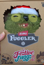 Fuggler Festive Santa Fuggs Sasquinch 9-Inch Plush Funny Ugly Monster Zuru picture