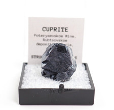 Cuprite Crystal Russia Perky Box Thumbnail Specimen picture