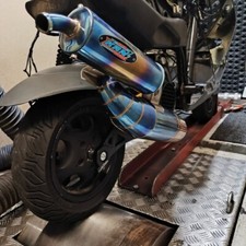 Custom 2T Exhaust Gilera Runner 125 180 1997-2006 Stainless Steel picture