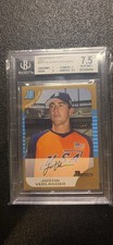 2005 Bowman Draft Gold Justin Verlander #BDP129 BGS 7.5 picture