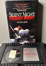Rare 1986 Silent Night Deadly Night Betamax Tape U.S.A Home Video / Horror picture