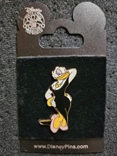 Elegant Daisy Duck In Black Dress Rare 2001 Vintage Disney Pin picture