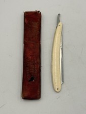 Antique J.R. Torrey Straight Blade Razor Worchester Mass w/ Orig Box  picture