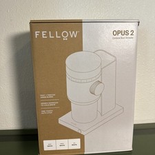 Fellow Opus Conical Burr Coffee & Espresso Grinder, 41 Settings, Matte White picture
