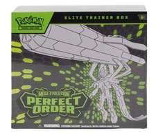 Pokemon Mega Evolution: Perfect Order Elite Trainer Box Factory Sealed picture
