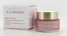 Clarins Multi-Active Jour Antioxidant Day Cream All Skin Type 1.6 oz NIB 239 picture