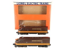 Lionel 6-8580 O Gauge Illinois Central F3 AA Diesel Locomotive Set EX/Box picture