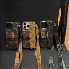 For iPhone 18 Pro Max 17 16 15 PU Leather Wallet Case with Card Slot & Patterns picture