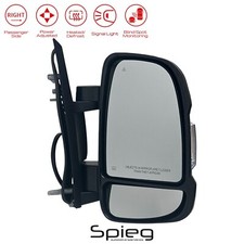 Passenger Side Mirror for 2020-2025 Ram Promaster with BSM Power Heated Signal picture