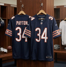 Men's Bears #34 Walter Payton Navy Limited Stitched Jersey S-3XL NWT picture
