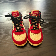 Original 1985 Nike Baby Jordan 1 Chicago Colorway Black Laces Size 3 850810PD picture