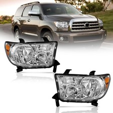 Headlights for 2007 2008 2009 2010 2011 2012 2013 Tundra picture
