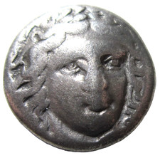 SATRAPS OF CARIA. SILVER DRACHM, CIRCA  MID 4th CENTURY BC. APOLLO/ZEUS. picture