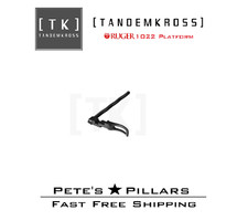 TandemKross Ruger 10/22 Spartan Skeletonized Charging Handle Recoil Rod Black picture