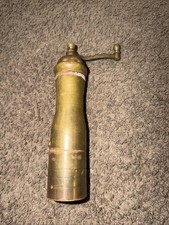 Vintage Atlas Imports Copper & Brass Pepper Mill Grinder Made in Greece 9