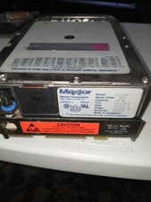 vintage Maxtor XT-1140 hard drive from the 1980s with a 140 MB capacity. picture