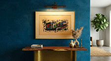 Vintage Joan Miró Offset Lithograph 'Star Scene' – The Collector's Guild Framed picture