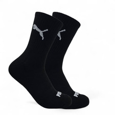 Puma Men's Quarter High Mid High Athletic Socks 6 Pairs  picture