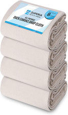 Canvas Drop Cloth for Painting (Size 9X12 Feet Pack of 4) Pure Cotton Painters D picture