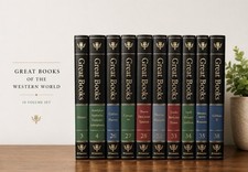 Great Books  Western World 10 Vol Set Britannica 2nd Ed 1992 HC Classics /CHOICE picture