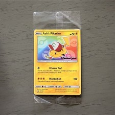 The Pokémon Company Ash's Pikachu SM108 SM Promo Holo Regular English 2017 picture