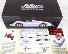 SCHUCO CLASSIC CLOCKWORK STUDIO 6 AUTO UNION TYPE C MADE IN GERMANY NEW WITH KEY picture