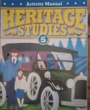BJU Press Heritage Studies Grade 5 Activity Manual 4th Edition  NEW picture