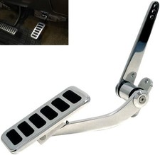 Universal Street Hot Rat Rod Aluminum Gas Pedal Firewall Mount Throttle Polished picture
