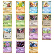 15 Card Pokemon Diamond and Pearl Group - Larvitar, Aron, Crobat G etc NEAR MINT picture
