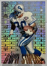 Barry Sanders 1995 Skybox Premium Paydirt Gold #PD23 Detroit Lions HOF picture