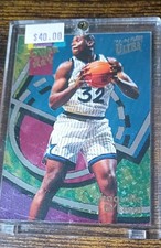 1993-94 Fleer Ultra - Power in the Key Shaquille O'Neal #7 HOLOFOIL picture