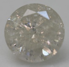 Certified 2.15 Carat F Color Round Brilliant Natural MINED Loose Diamond 8.3mm picture