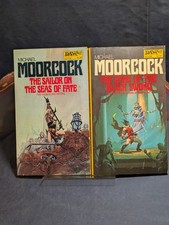 Michael Moorcock Elric DAW Book Lot of 2 Vintage Paperbacks Science Fiction picture