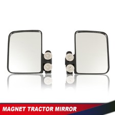 Universal Pair 228lb Rated Magnetic Mirror Tractor View Mirrors 2PCS picture