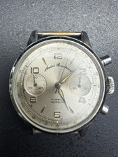 Vintage Andre Bouchard Chronograph French Belmont Incabloc Mechanical Watch picture