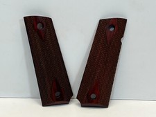 Genuine Factory OEM Colt 1911 Full size Rosewood 1911 Grips Set Takeoffs #4658 picture